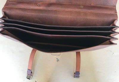 US AAF Type A-4 Leather Navigator Briefcase | WPG